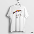 Top Unicorn With Rainbow Sketch T Shirt Sweater Hoodie, Sweatshirt | AU01DripNestTees.com