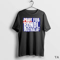 Top Pray For Bondi Australia T Shirt Sweater Hoodie, Sweatshirt | AU01DripNestTees.com