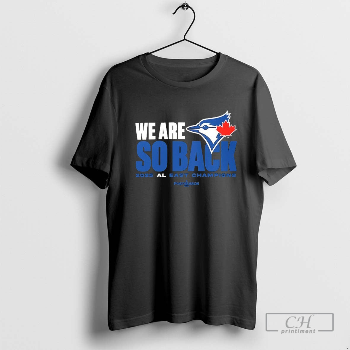 Toronto Blue Jays 2025 Al East Division Champions We Are So Back V Neck