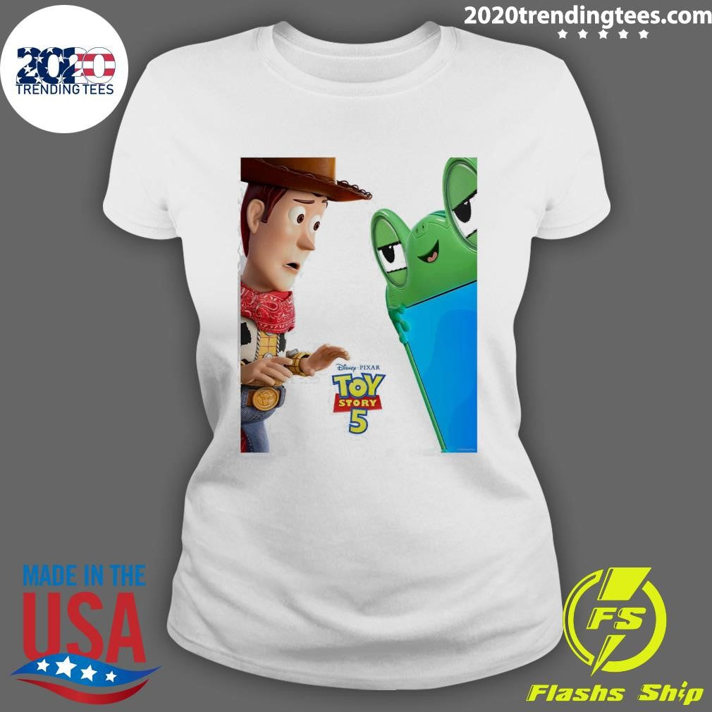 Toy Story 5 Lily Pad and Woody Character Shirt