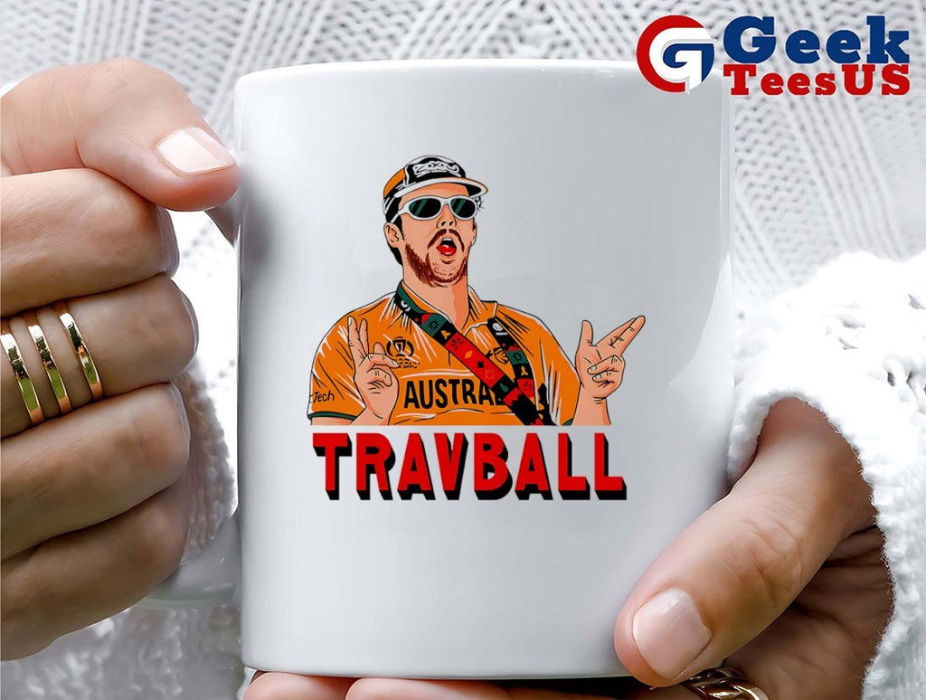 Travball Travis Head 2023 Cricket World Cup shirt
