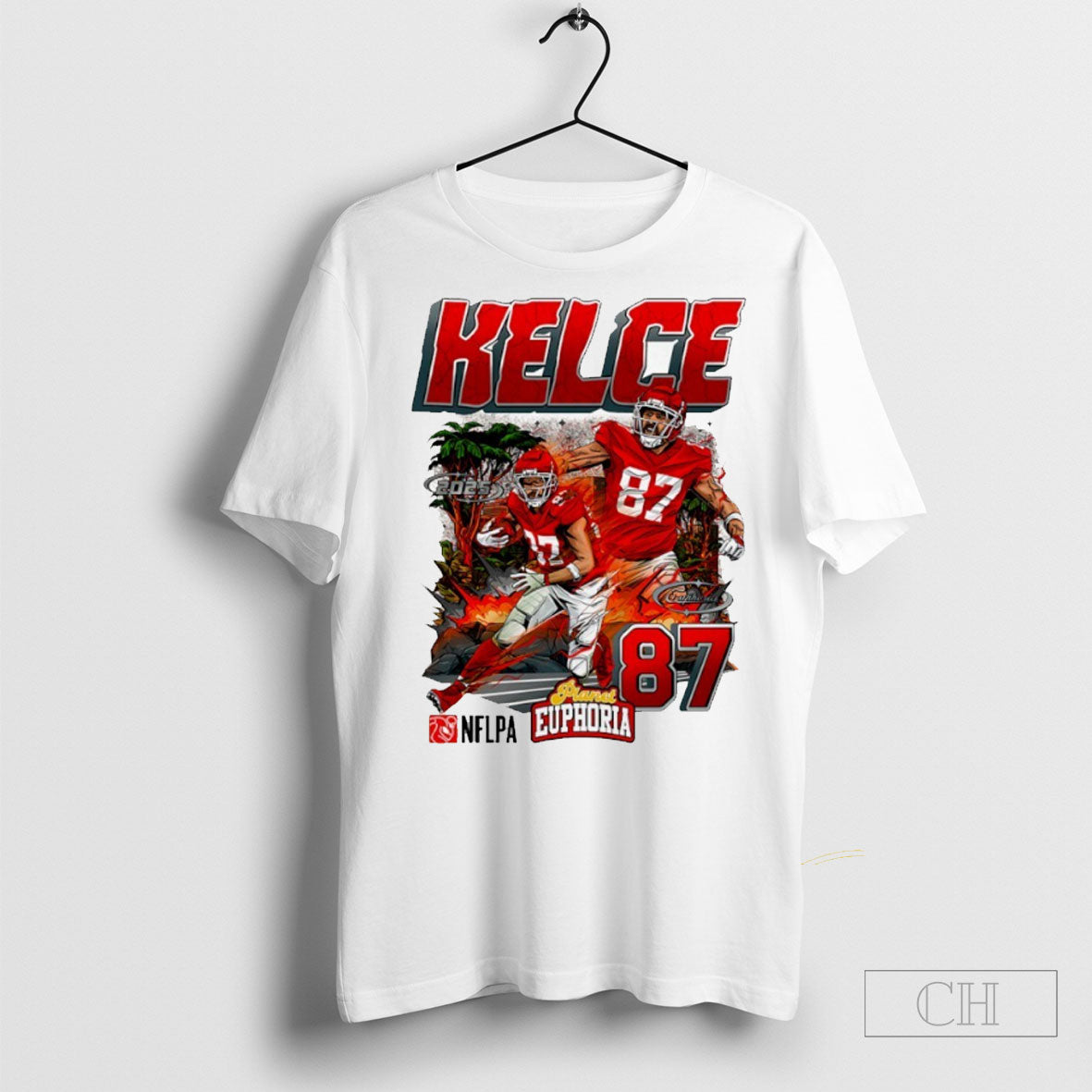 Travis Kelce 87 Kansas City Chiefs Football Comic