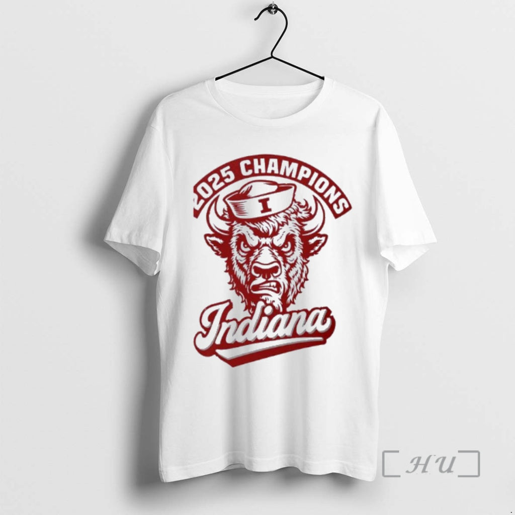 Trending 2025 National Champions Indiana Bison T-Shirts, Hoodie, Sweatshirt | AU01DripNestTees.com