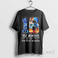 Trending Avatar 16 Years Of 2009 2025 3 Movies Thank You For The Memories Signatures T-Shirts, Hoodie, Sweatshirt