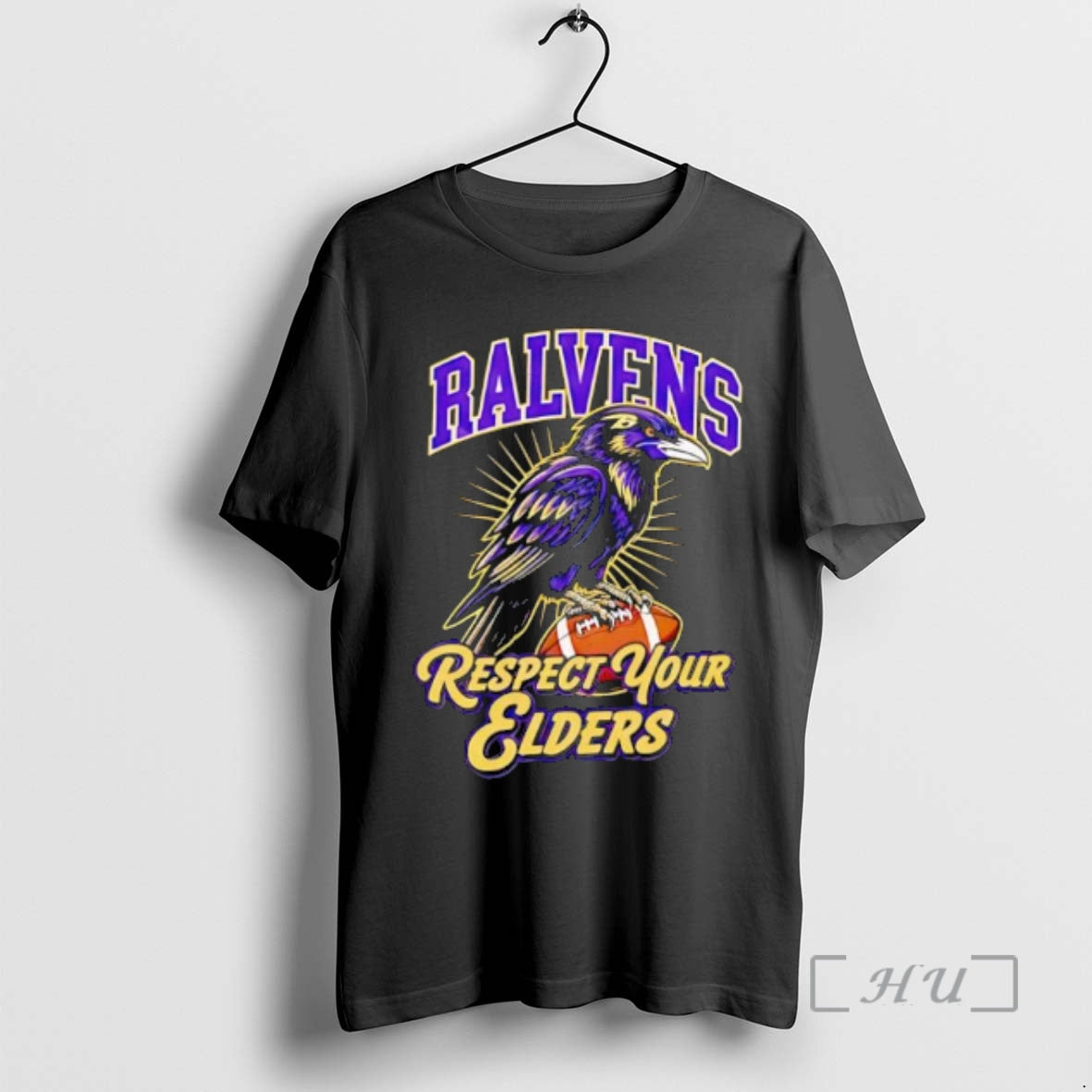 Trending Baltimore Ravens Respect Your Elders T-Shirts, Hoodie, Sweatshirt | AU01DripNestTees.com