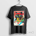 Trending Black Cat Weaing Headband And Eating Ramen Japanese Kawaii T-Shirts, Hoodie, Sweatshirt | AU01DripNestTees.com