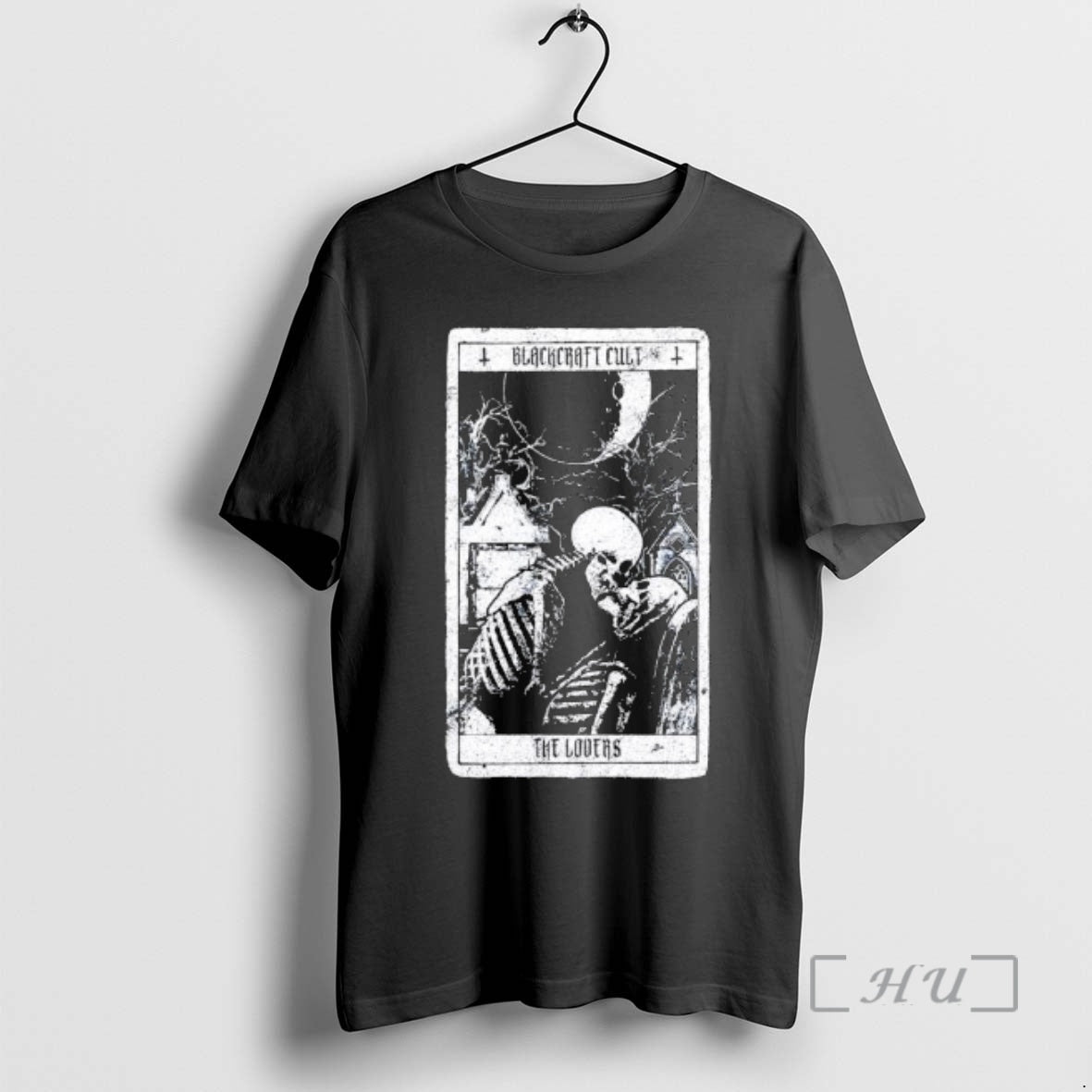 Trending Blackcraft Cult Lovers Tarot Skeleton T-Shirts, Hoodie, Sweatshirt | AU01DripNestTees.com