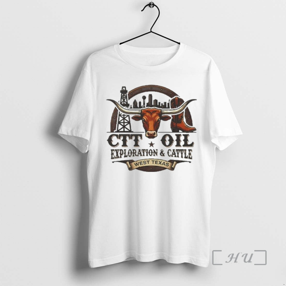 Trending Ctt Oil Exploration Cattle West Texas Landman T-Shirts, Hoodie, Sweatshirt | AU01DripNestTees.com