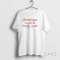 Trending Champagne And Candy Canes Christmas T-Shirts, Hoodie, Sweatshirt | AU01DripNestTees.com