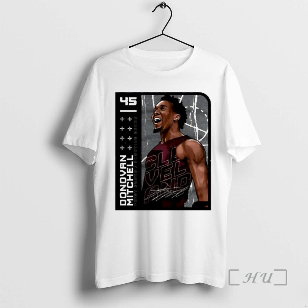 Trending Cleveland Cavaliers Donovan Mitchell 45 Card T-Shirts, Hoodie, Sweatshirt | AU01DripNestTees.com