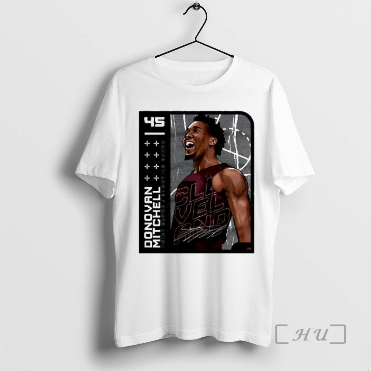 Trending Cleveland Cavaliers Donovan Mitchell 45 Card T-Shirts, Hoodie, Sweatshirt | AU01DripNestTees.com