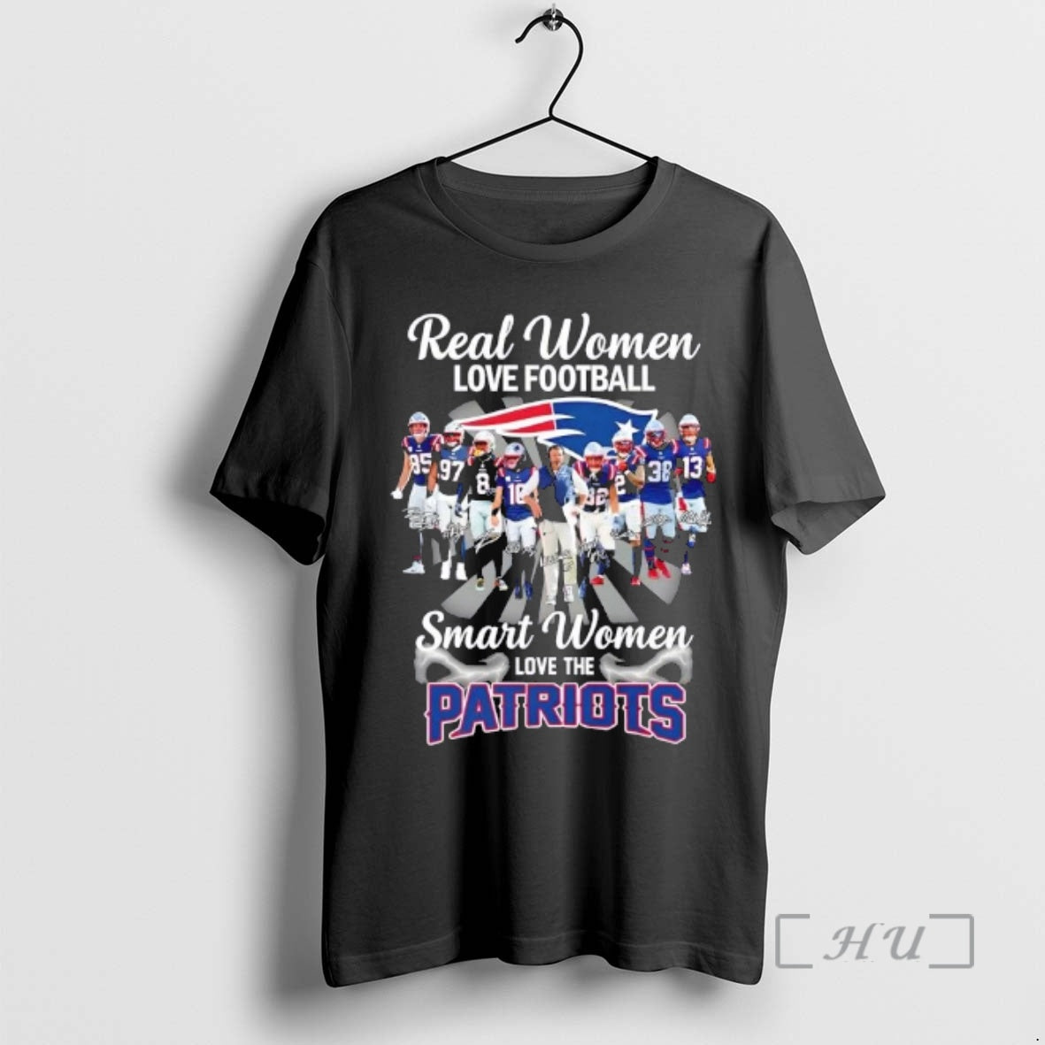Trending Coach Mike Vrabel And Player Real Women Love Football Smart Women Love The New T-Shirts, Hoodie, Sweatshirt