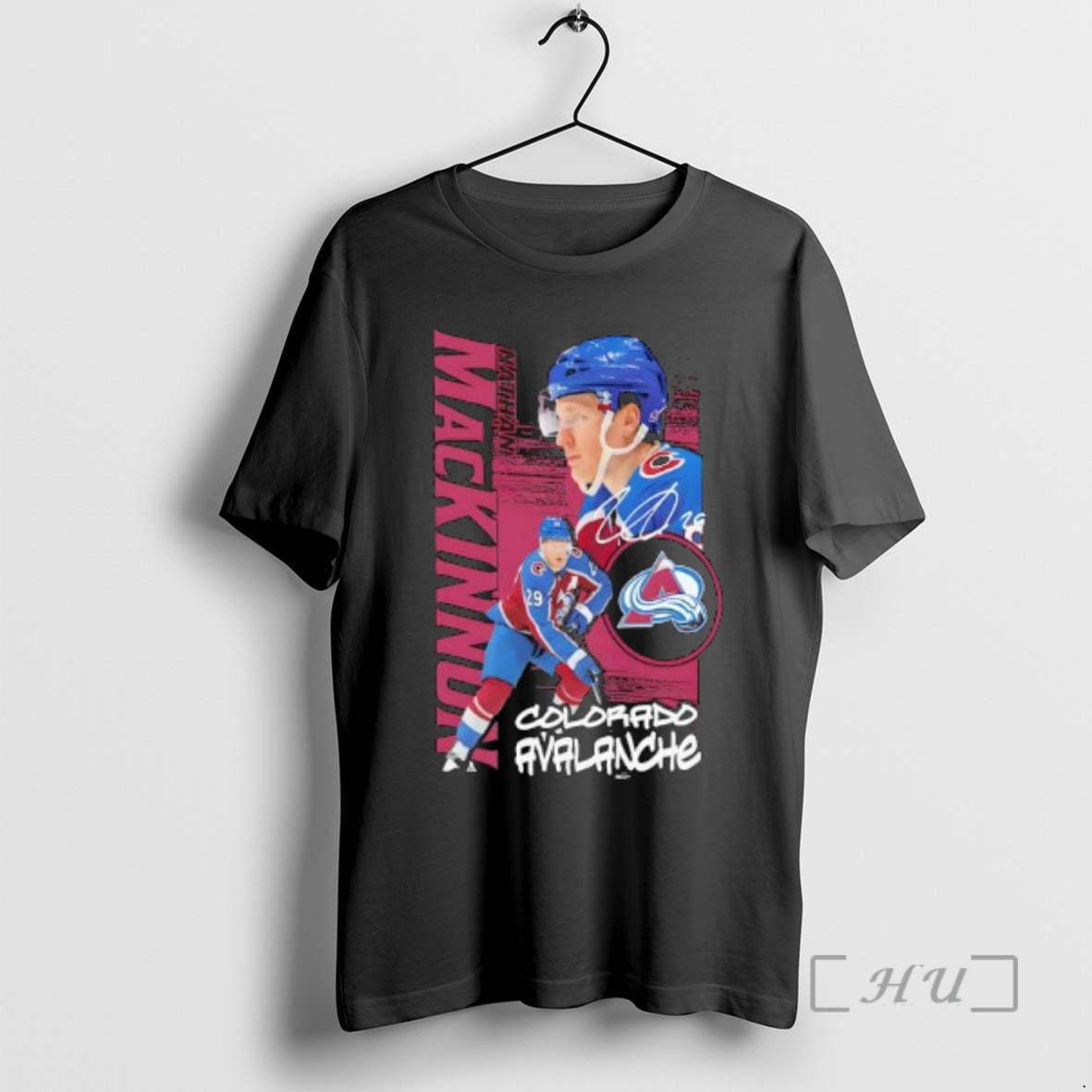 Trending Colorado Avalanche Nathan Mackinnon Playmaker Signature T-Shirts, Hoodie, Sweatshirt | AU01DripNestTees.com