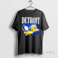 Trending Detroit Lions Football Cute Cartoon Mascot T-Shirts, Hoodie, Sweatshirt | AU01DripNestTees.com