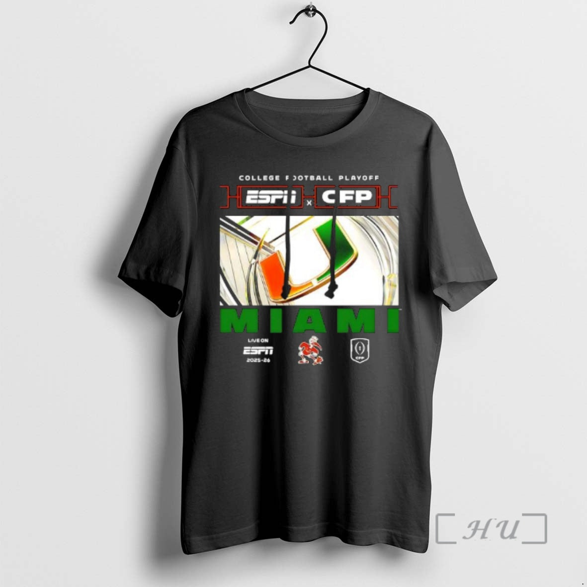 Trending Espn X Cfp Miami 2025 2026 College Football Playoff T-Shirts, Hoodie, Sweatshirt | AU01DripNestTees.com