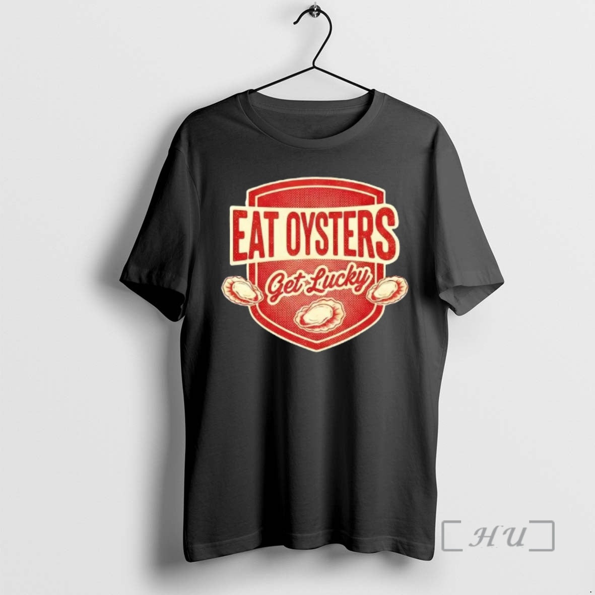 Trending Eat Oysters Get Lucky T-Shirts, Hoodie, Sweatshirt | AU01DripNestTees.com