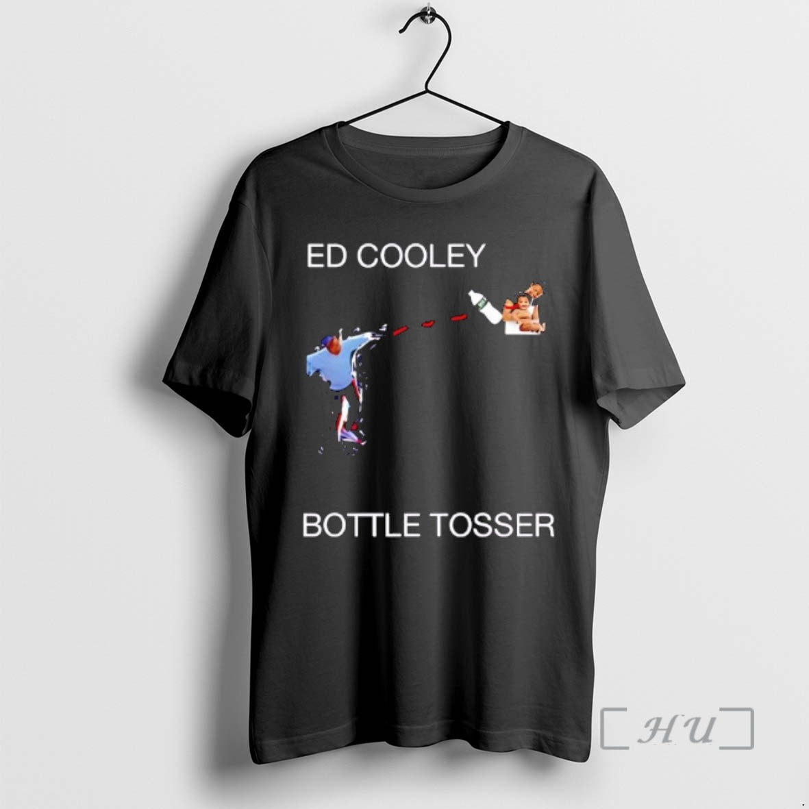 Trending Ed Cooley Georgetown Coach Throwing Bottle Tosser Graphic T-Shirts, Hoodie, Sweatshirt | AU01DripNestTees.com