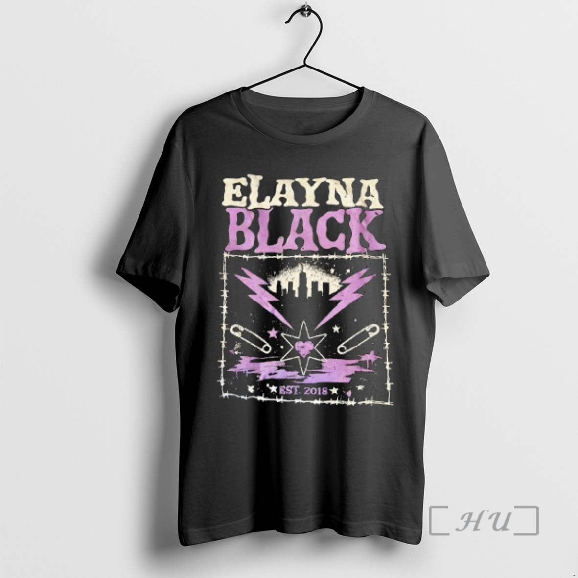 Trending Elayna Black Est 2018 Graphic T-Shirts, Hoodie, Sweatshirt | AU01DripNestTees.com