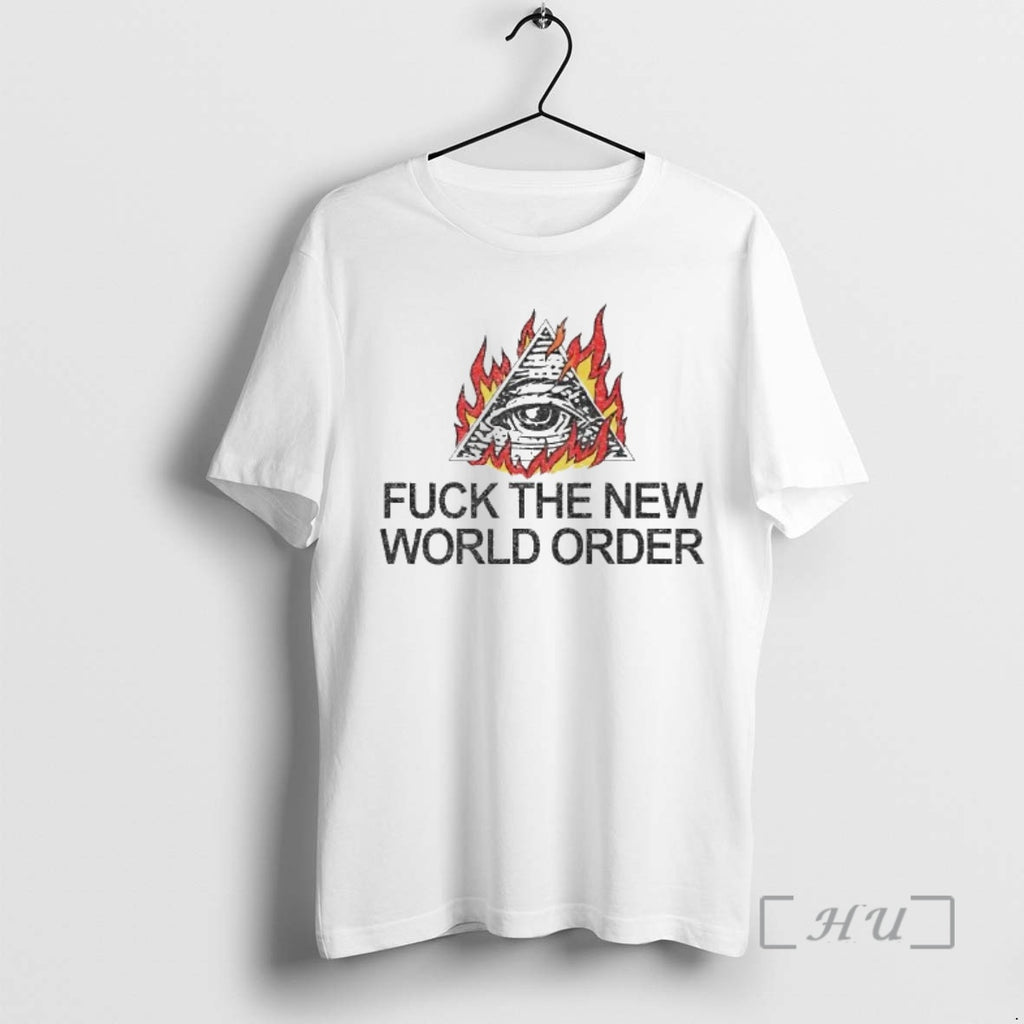 Trending Eye Of Providence Fuck The New World Order T-Shirts, Hoodie, Sweatshirt | AU01DripNestTees.com