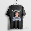 Trending Free Roger Day One T-Shirts, Hoodie, Sweatshirt | AU01DripNestTees.com