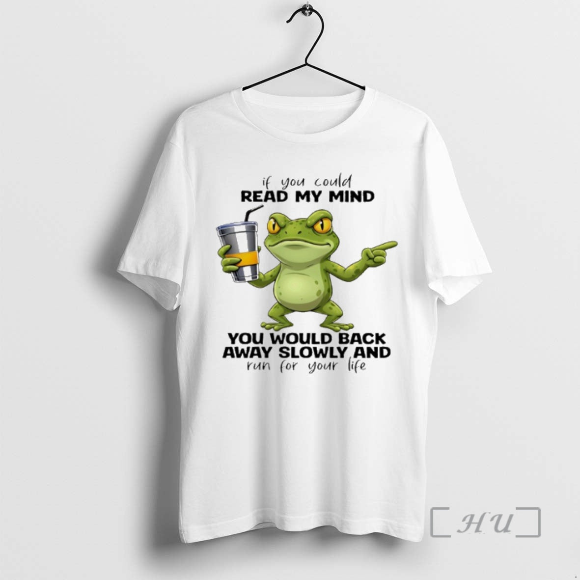 Trending Frog If You Could Read My Mind You Would Back Away Slowly And Run T-Shirts, Hoodie, Sweatshirt