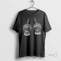 Trending Fuck Ice Middle Finger Skull Hand T-Shirts, Hoodie, Sweatshirt | AU01DripNestTees.com