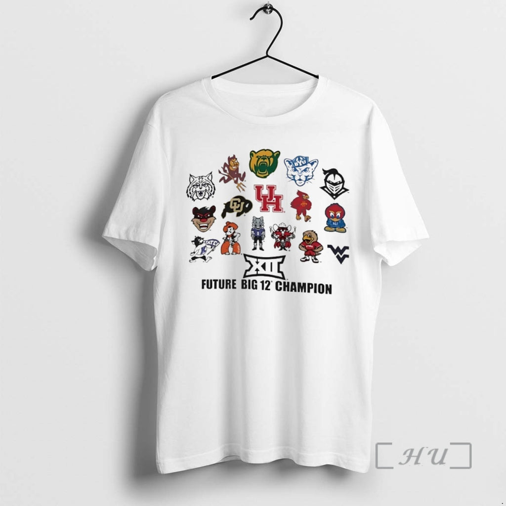 Trending Future Big 12 Champion Mascot Circle T-Shirts, Hoodie, Sweatshirt | AU01DripNestTees.com