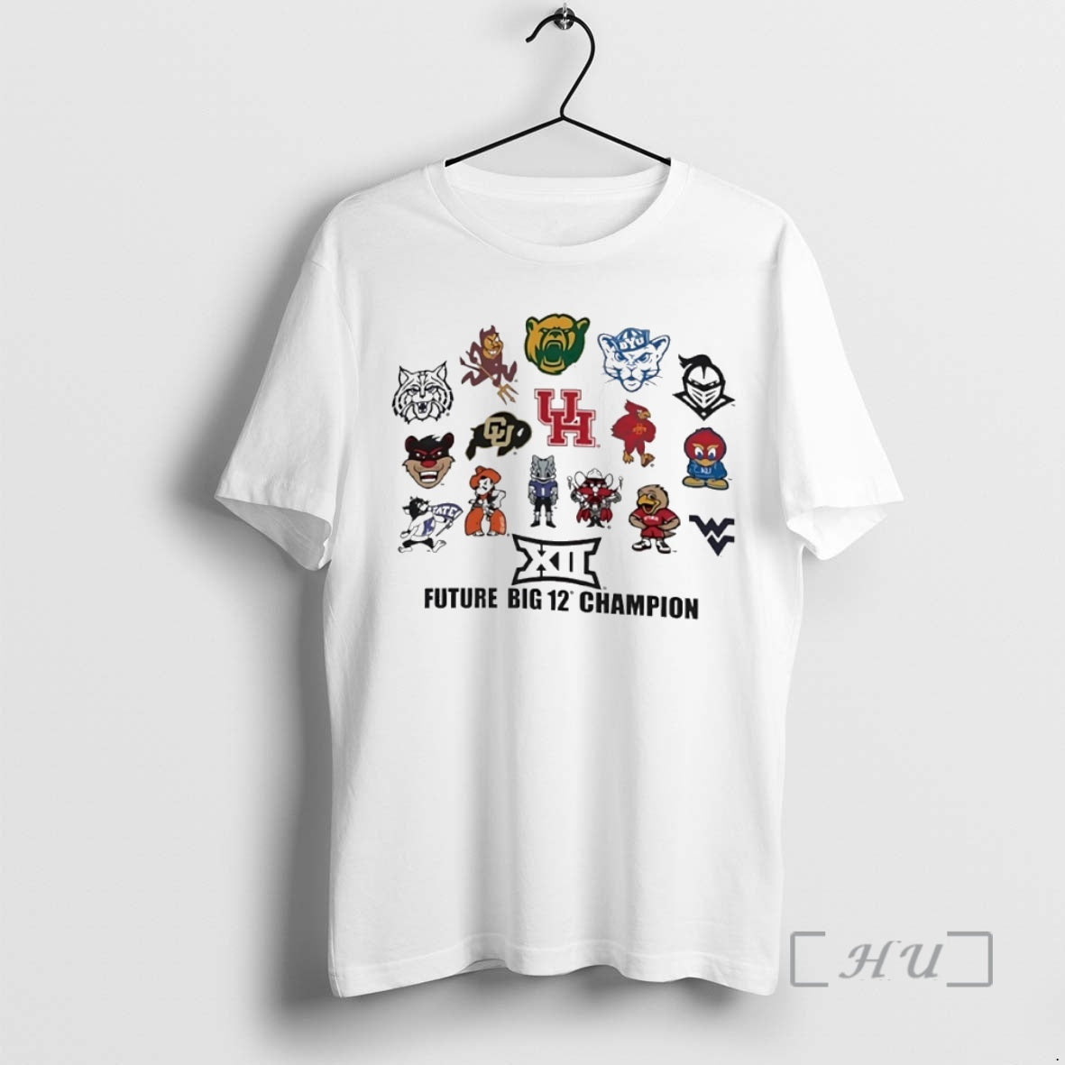 Trending Future Big 12 Champion Mascot Circle T-Shirts, Hoodie, Sweatshirt | AU01DripNestTees.com