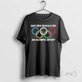 Trending Gay Sex Should Be A Sport T-Shirts, Hoodie, Sweatshirt | AU01DripNestTees.com