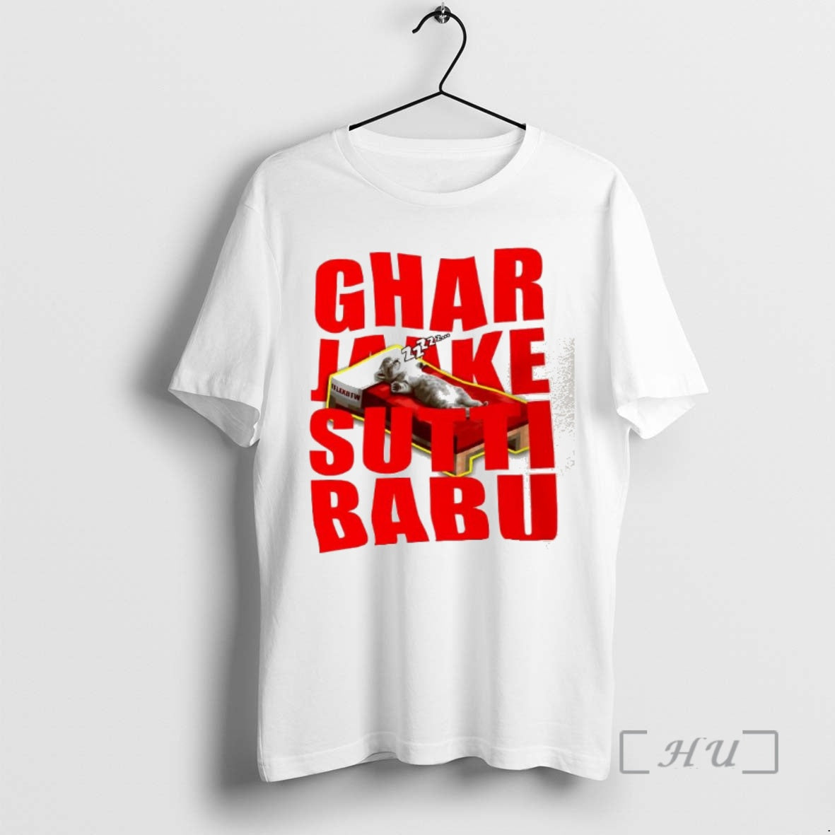 Trending Ghar Jaake Sutti Babu Kitten T-Shirts, Hoodie, Sweatshirt | AU01DripNestTees.com