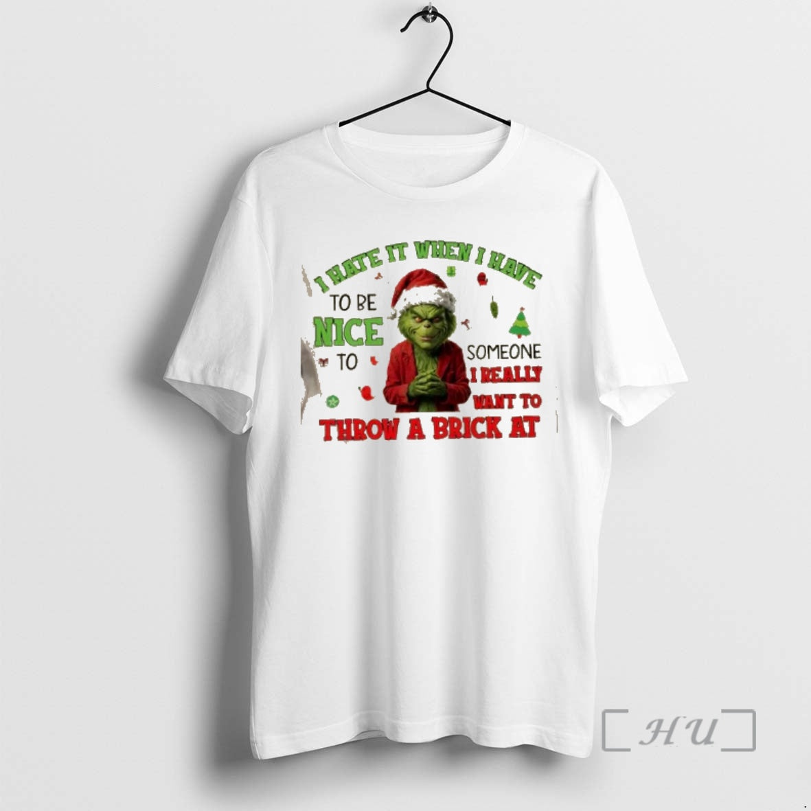 Trending Grinch I Hate It When I Have To Be Nice To Someone I Really T-Shirts, Hoodie, Sweatshirt | AU01DripNestTees.com