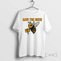 Trending Grumpy Bee Save The Bees Save Save Us T-Shirts, Hoodie, Sweatshirt | AU01DripNestTees.com