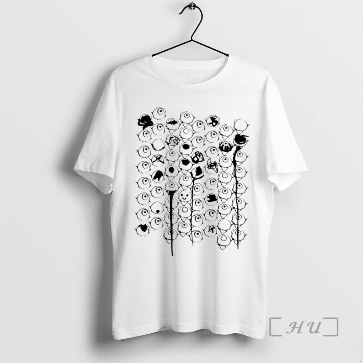 Trending Guqqie White Eye Circle T-Shirts, Hoodie, Sweatshirt | AU01DripNestTees.com
