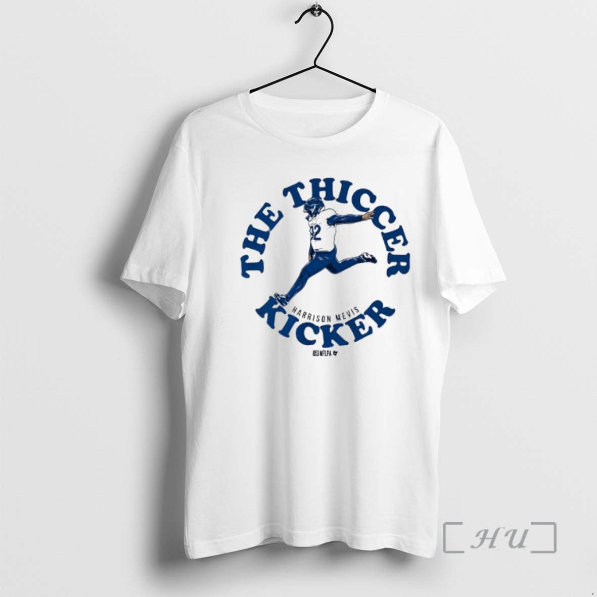 Trending Harrison Mevis The Thiccer Kicker T-Shirts, Hoodie, Sweatshirt | AU01DripNestTees.com
