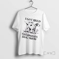 Trending I Got Bred At The Dog Show T-Shirts, Hoodie, Sweatshirt | AU01DripNestTees.com
