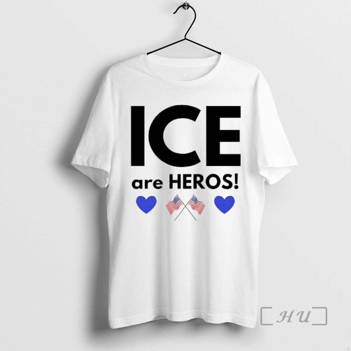 Trending Ice Are Heroes Us Flag T-Shirts, Hoodie, Sweatshirt | AU01DripNestTees.com