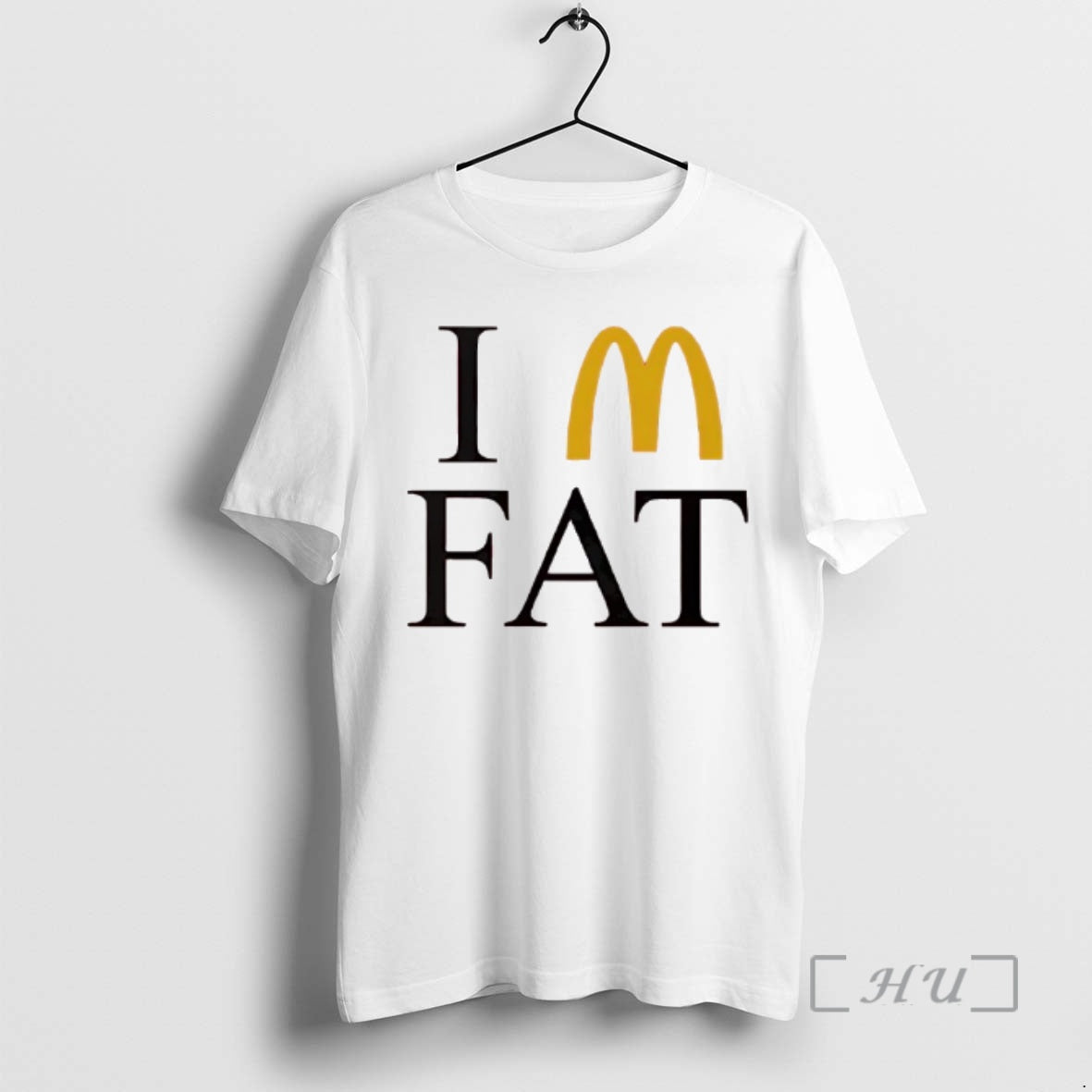 Trending Im Fat Mcdonalds Logo Funny T-Shirts, Hoodie, Sweatshirt | AU01DripNestTees.com
