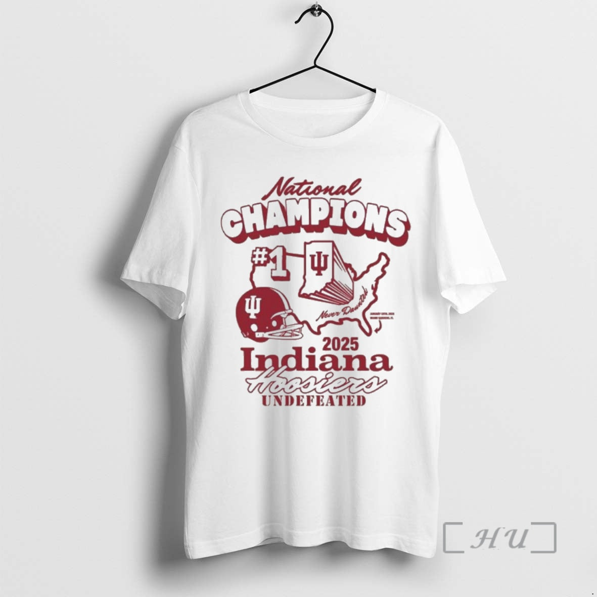 Trending Indiana 2025 National Champions Undefeated T-Shirts, Hoodie, Sweatshirt | AU01DripNestTees.com