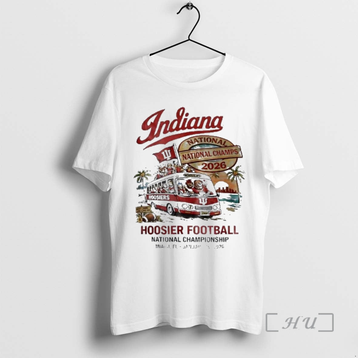 Trending Indiana Football Championship 2026 Go By Car T-Shirts, Hoodie, Sweatshirt | AU01DripNestTees.com