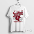 Trending Indiana National Champions 2025 Hoosiers Helmet T-Shirts, Hoodie, Sweatshirt | AU01DripNestTees.com