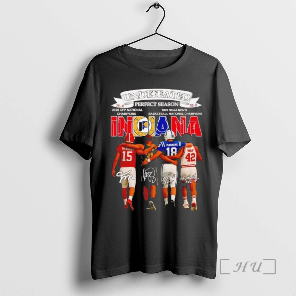 Trending Indiana Sports Teams Undefeated 2025 Perfect Season Players T-Shirts, Hoodie, Sweatshirt | AU01DripNestTees.com