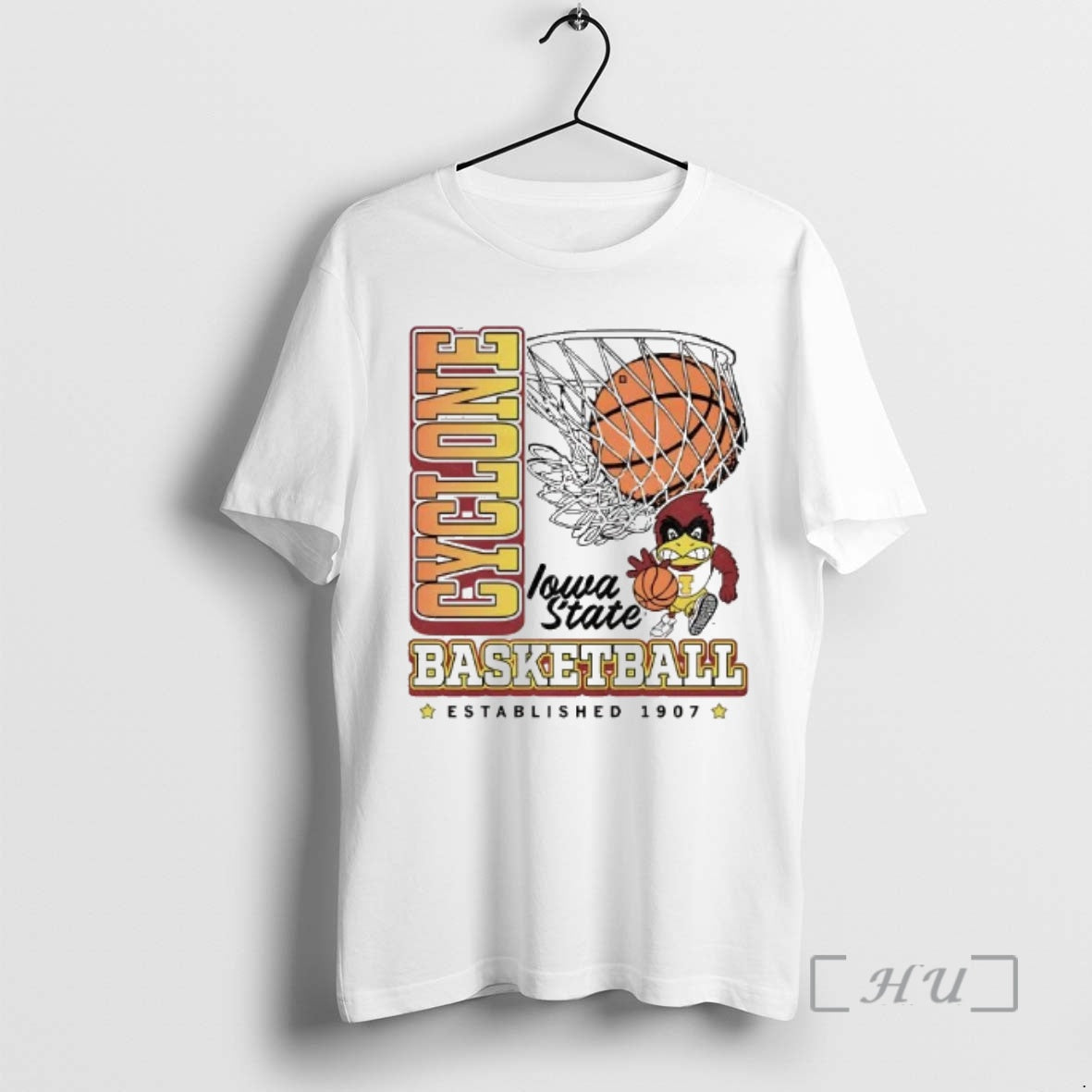 Trending Iowa State Basketball Established 1907 Hilton Coliseum T-Shirts, Hoodie, Sweatshirt | AU01DripNestTees.com