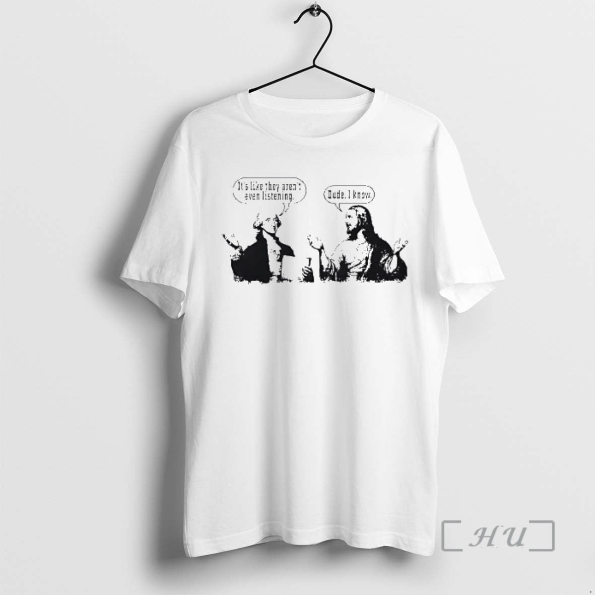 Trending Jesus And George Washington Funny Political Christian T-Shirts, Hoodie, Sweatshirt | AU01DripNestTees.com