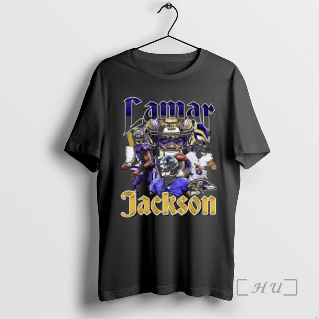Trending Lamar Jackson Baltimore Ravens Notorious Circle Black T-Shirts, Hoodie, Sweatshirt | AU01DripNestTees.com