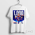 Trending Leon Draisaitl The Legend Of Drai 1000 Points Circle T-Shirts, Hoodie, Sweatshirt | AU01DripNestTees.com