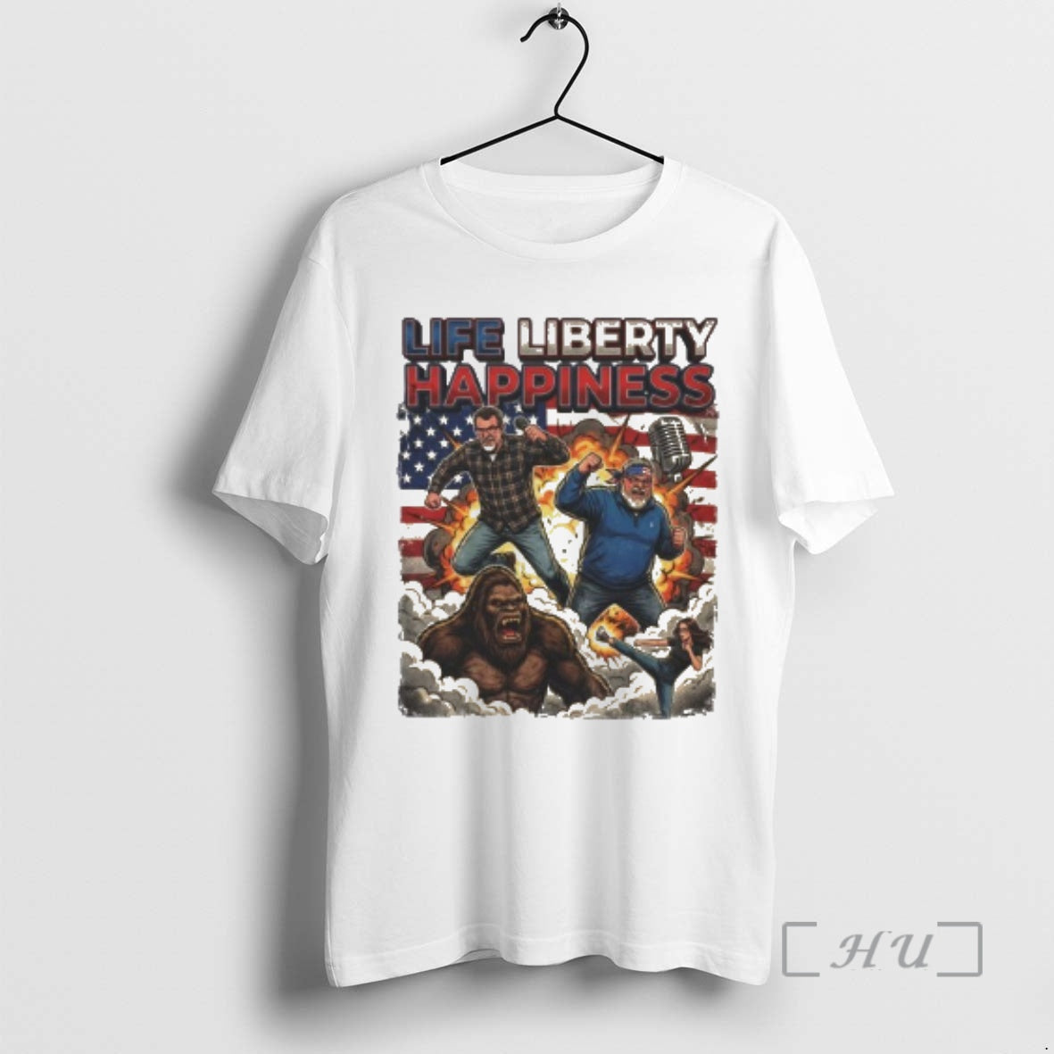 Trending Life Liberty Happiness Action T-Shirts, Hoodie, Sweatshirt | AU01DripNestTees.com