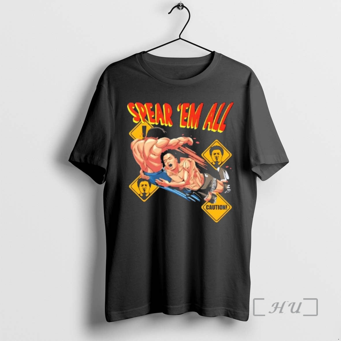 Trending Luther Stone Luther Stone Spear Em All T-Shirts, Hoodie, Sweatshirt | AU01DripNestTees.com