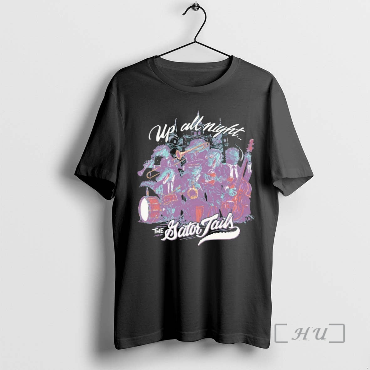 Trending Mardi Gras 2026 Up All Night The Gator Jails T-Shirts, Hoodie, Sweatshirt | AU01DripNestTees.com