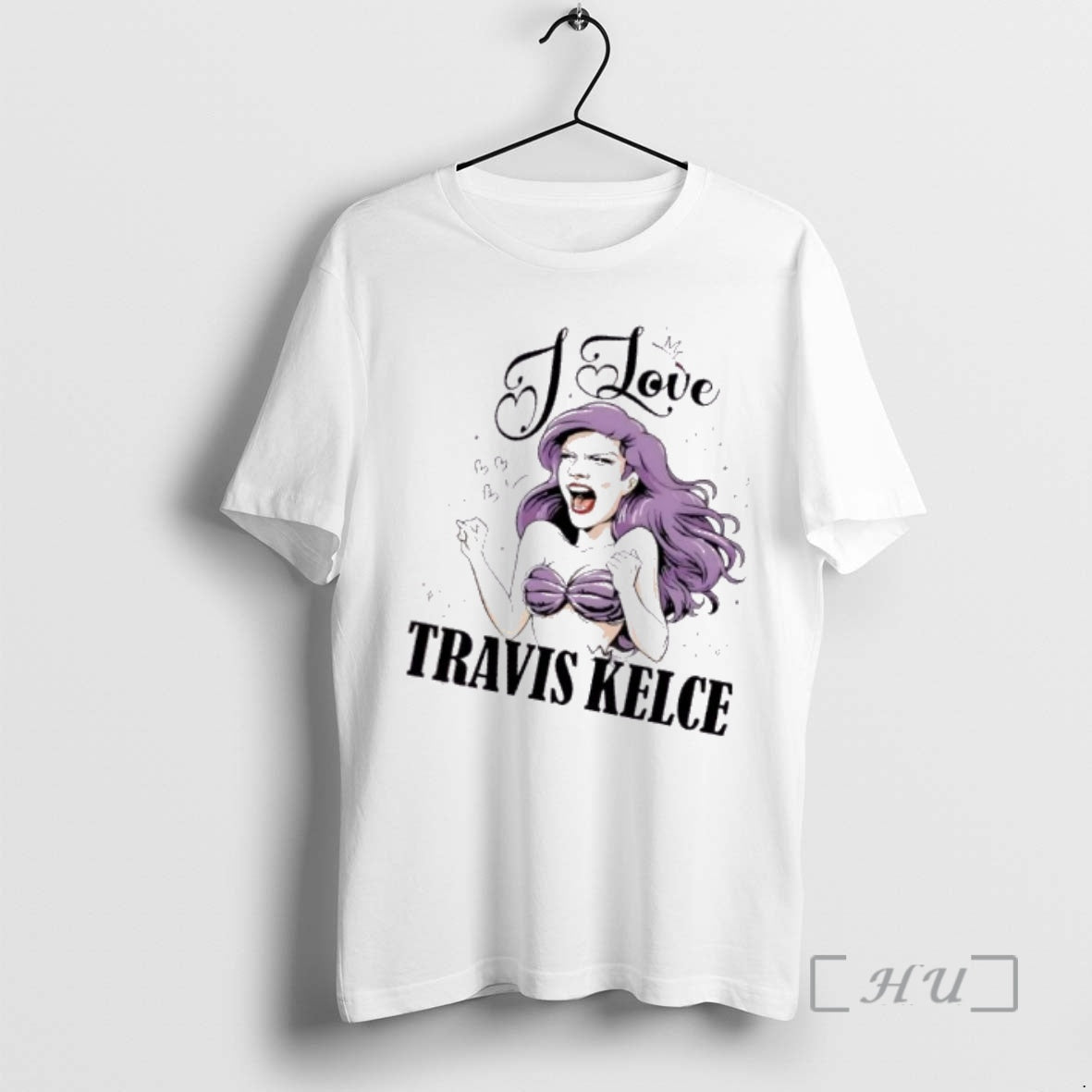 Trending Mermaid I Love Travis Kelce T-Shirts, Hoodie, Sweatshirt | AU01DripNestTees.com