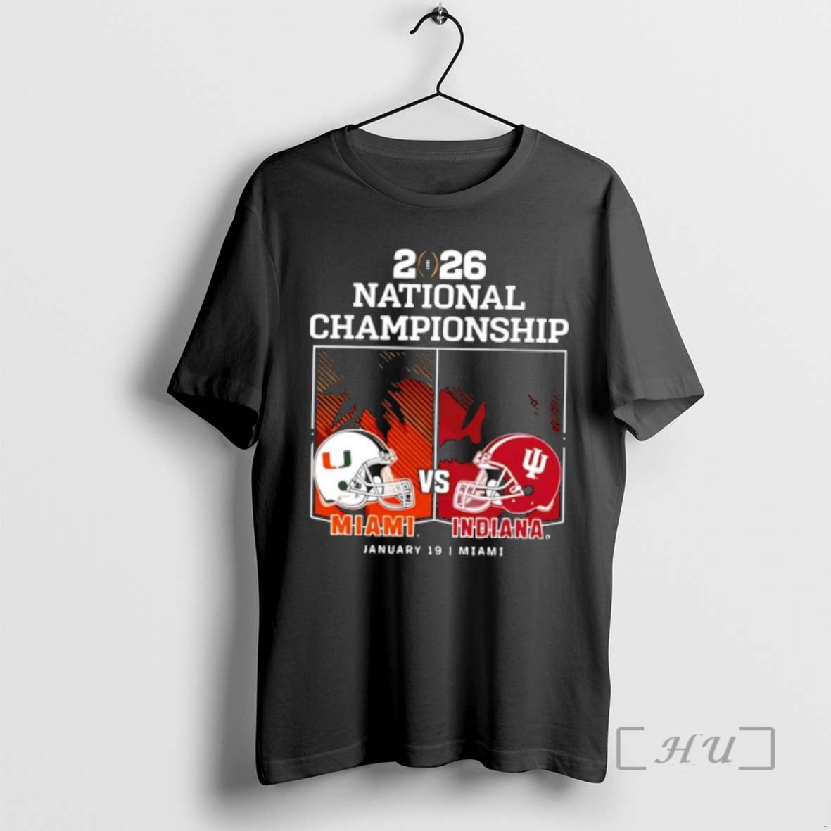 Trending Miami Vs Indiana Cfp National Championship T-Shirts, Hoodie, Sweatshirt | AU01DripNestTees.com